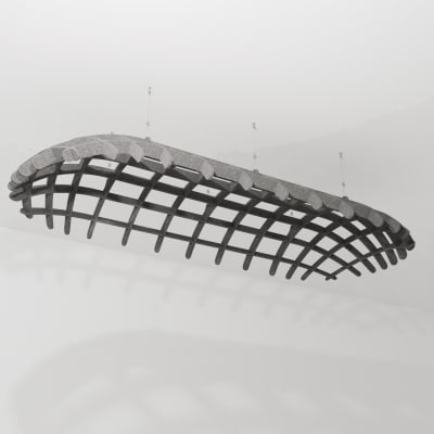 Clouds Long Dome Concave Detail