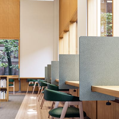 Inala Desking Divider Premium Material Raku Jade