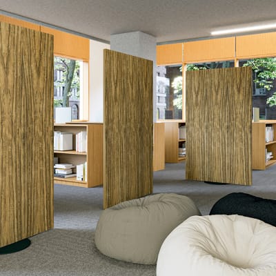 Inala Freestanding Screen Premium Wood Australian Walnut