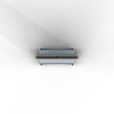 Cooee Three Quarter Monitor Wall Top View Detail Cooee Three Quarter Monitor Wall Top View Detail