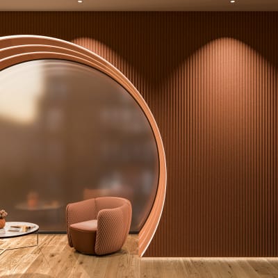 Emboss Panel Corduroy in Saffron Emboss Panel Corduroy in Saffron