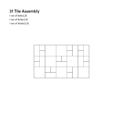 Assembly Suggestions Box Tiles Square 3