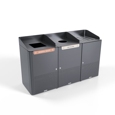 double shroud w/ cleaning cupboard + perforation 120l