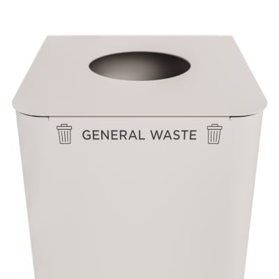 small signage general waste - dune