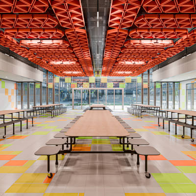 Baffle Connect Prismatic - Mandarin