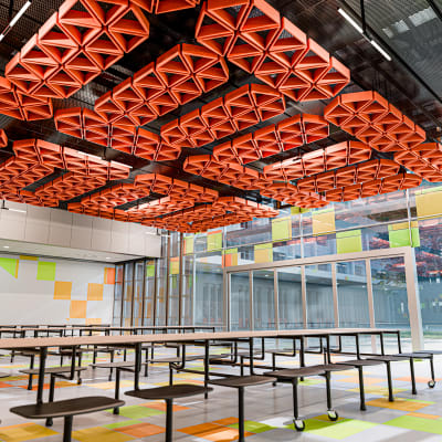 Baffle Connect Prismatic - Mandarin