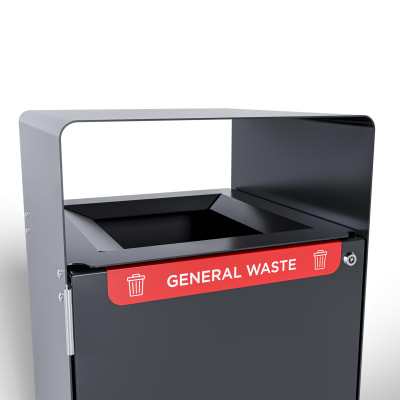 Shelly Bin General Waste Chute Detail Shelly Bin General Waste Chute Detail