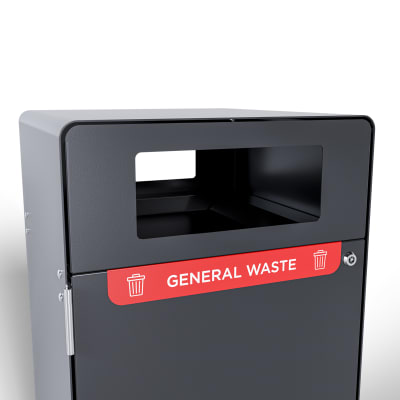 Shelly Bin General Waste Limiter Detail Shelly Bin General Waste Limiter Detail