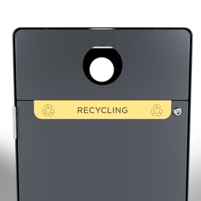 Shelly Bin Signage Detail Shelly Bin Signage Detail