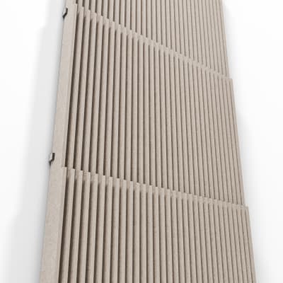 Baffle Systems Stacked Detail - Linen