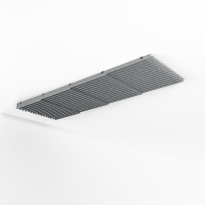 Baffle Systems Stacked Lite Ceiling Detail