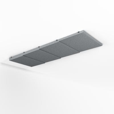 Baffle Systems Stacked Ceiling Detail