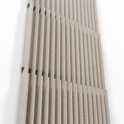Baffle Systems Stacked Lite Detail - Linen