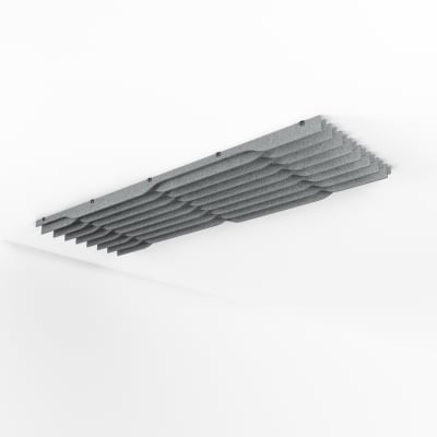 Baffle Systems Yin Yang Lite Ceiling Detail