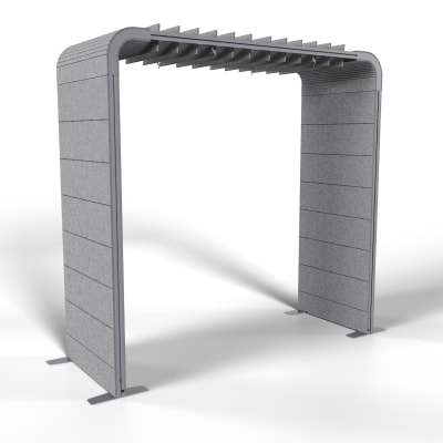 Cooee Spaces Retreat Booth - Open Perspective