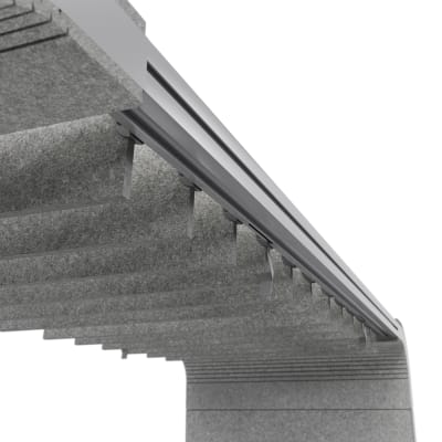 Cooee Spaces Retreat Booth - Louvre Bar Open Detail