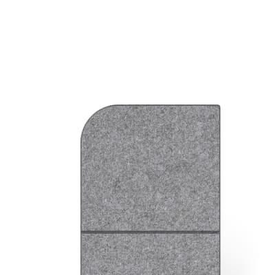 Cooee Spaces End Cap - Radius Corner Detail