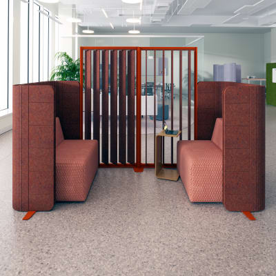 Cooee Spaces Three Quarter Wall - Brick Spice Cooee Spaces Three Quarter Wall - Brick Spice