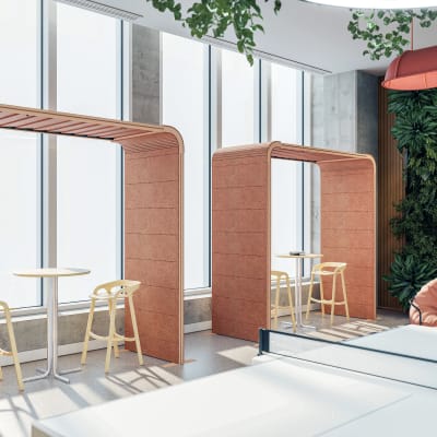 Cooee Spaces Retreat Booth - Saffron Spice