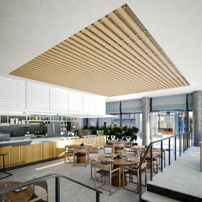 Box Baffle Uniform Slim - Cherry