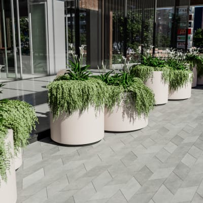 Cylinder Planter - Dune