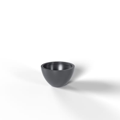 Dish Planter - Charcoal 30 in x 18 in