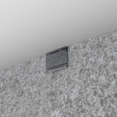 Box Baffle Uniform Slim - Direct Mount Clip Detail