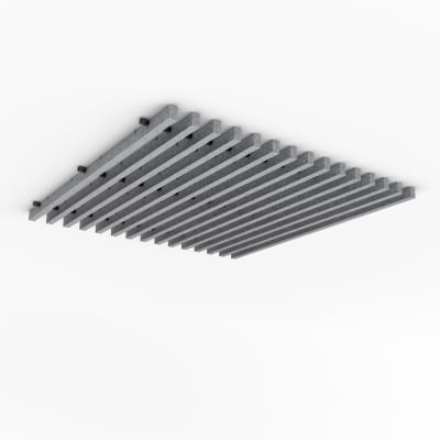 Box Baffle Uniform Slim - Direct Mount - 2