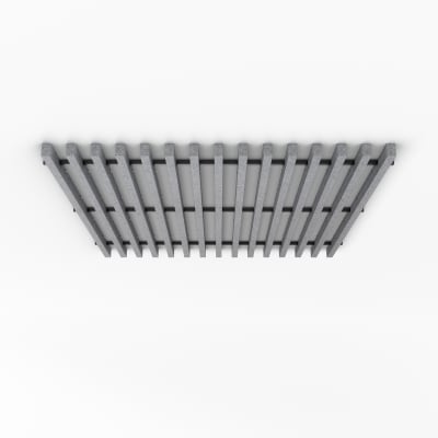 Box Baffle Uniform Slim - Direct Mount - 1