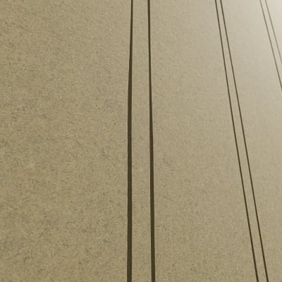 Organic Etched Panel Stripe - Meadow - Detail