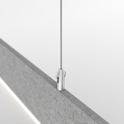 Zintra Baffle Systems Individual Lux Hanging Detail 2 Zintra Baffle Systems Individual Lux Hanging Detail 2