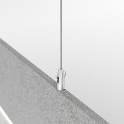 Zintra Baffle Systems Individual Lux Hanging Detail Zintra Baffle Systems Individual Lux Hanging Detail