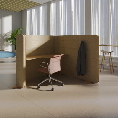 Cooee Spaces Three Quarter Corner linen PC terracotta Cooee Spaces Three Quarter Corner linen PC terracotta