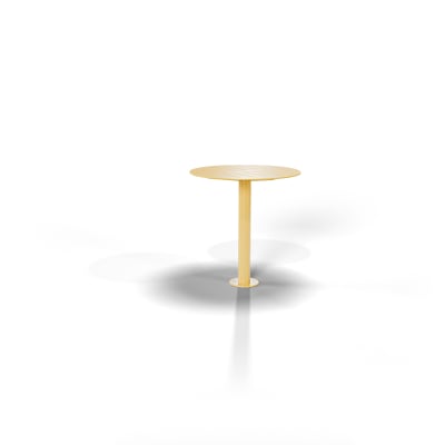 Avenue Form Café Table | Zinc Yellow Avenue Form Café Table | Zinc Yellow