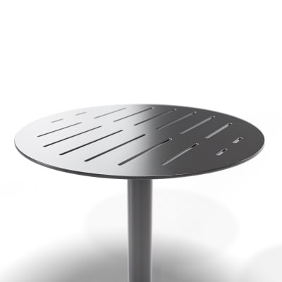 Avenue Form Café Table | Top Detail Avenue Form Café Table | Top Detail