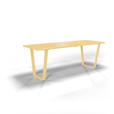 Avenue Form Table | Zinc Yellow Avenue Form Table | Zinc Yellow