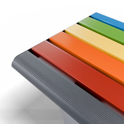 Avenue Form Bold Powdercoat Batten Detail Avenue Form Bold Powdercoat Batten Detail