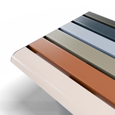 Avenue Form Signature Powdercoat Batten Detail Avenue Form Signature Powdercoat Batten Detail