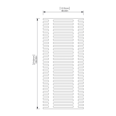 Pattern Panel Sakra - Front View Pattern Panel Sakra - Front View