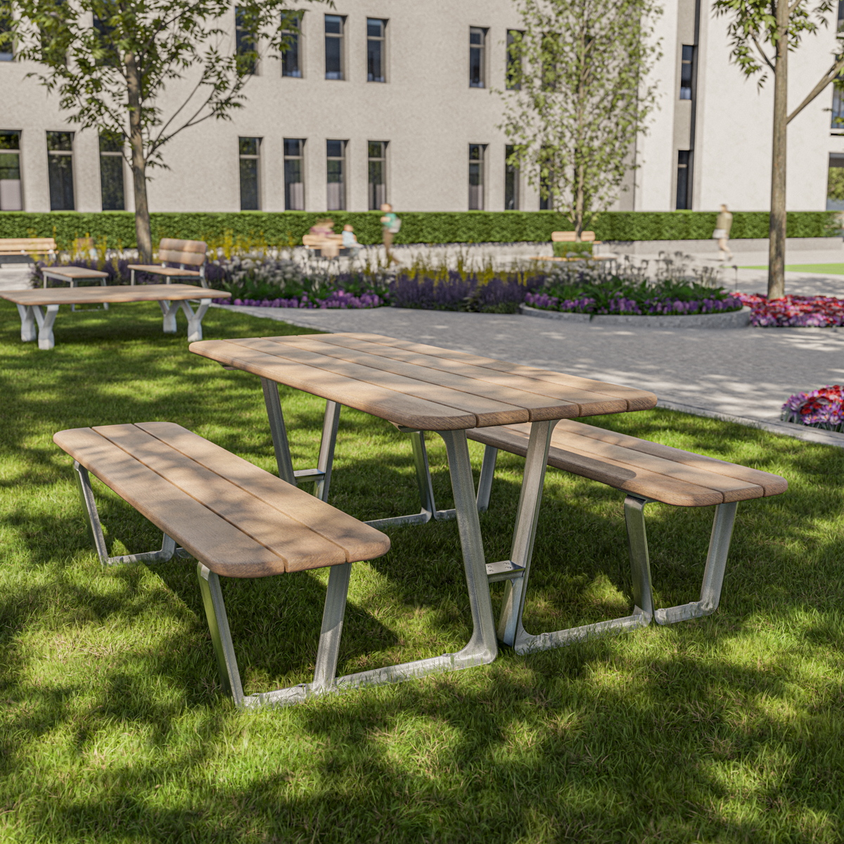 Contour All In One Setting - Commercial & Public Space Furniture | Park ...