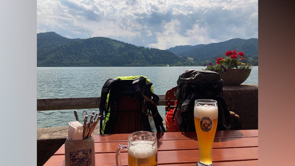 it is nice to hike knowing that you do not need to carry food for a week