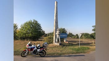 800 km along the roads of central Ukraine in 2 days