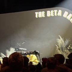The Beta Band stage and set