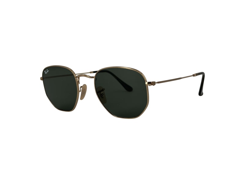 Ray Ban 3548-n hexagonal #, 001/58 goud (51/21 - 145)