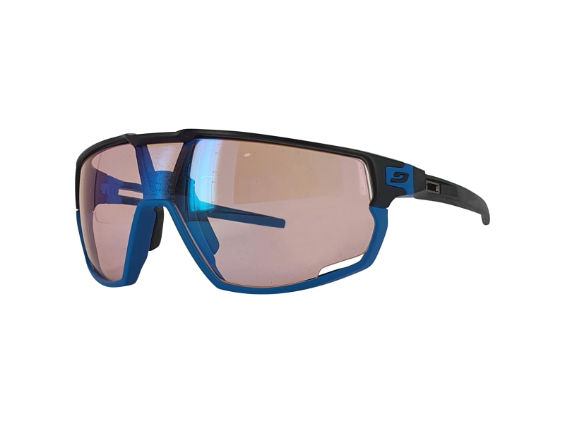 Julbo rush bleu/noir, reactiv polarized 2-4 geel (high mountain) (61/17 - 125)