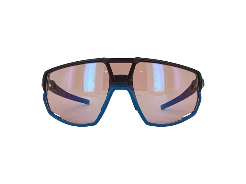 Julbo rush bleu/noir, reactiv polarized 2-4 geel (high mountain) (61/17 - 125)