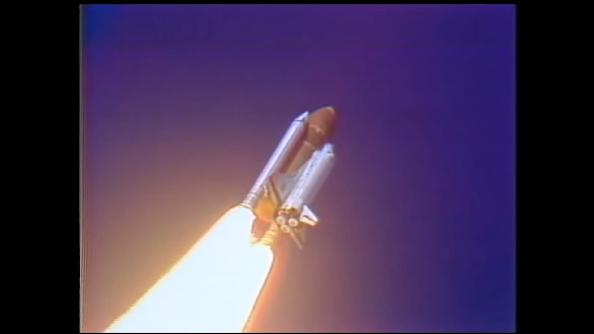 видео запуска и взрыва Челленджера