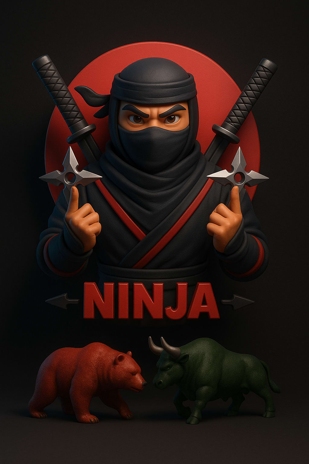 Big Ninja (ninja25.base.eth) Farcaster social identity (Fname handle) PFP