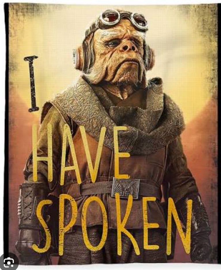 I Have Spoken (ihavespoken.base.eth) Farcaster social identity (Fname handle) PFP