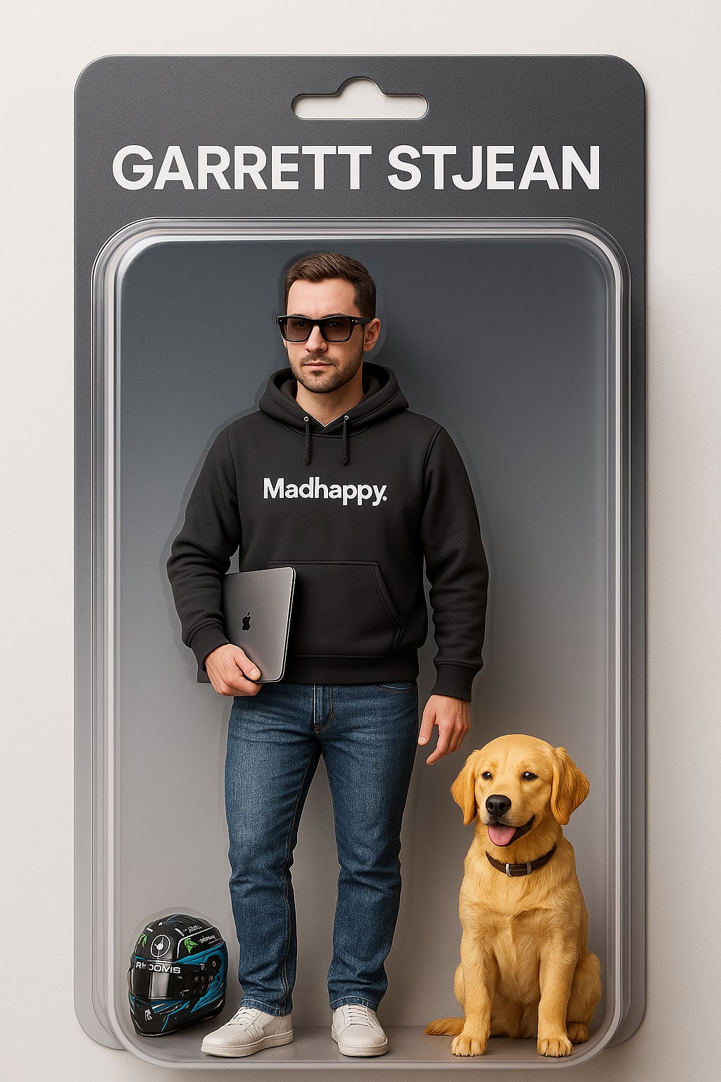 Garrett StJean (saintgmoney) Farcaster social identity (Fname handle) PFP